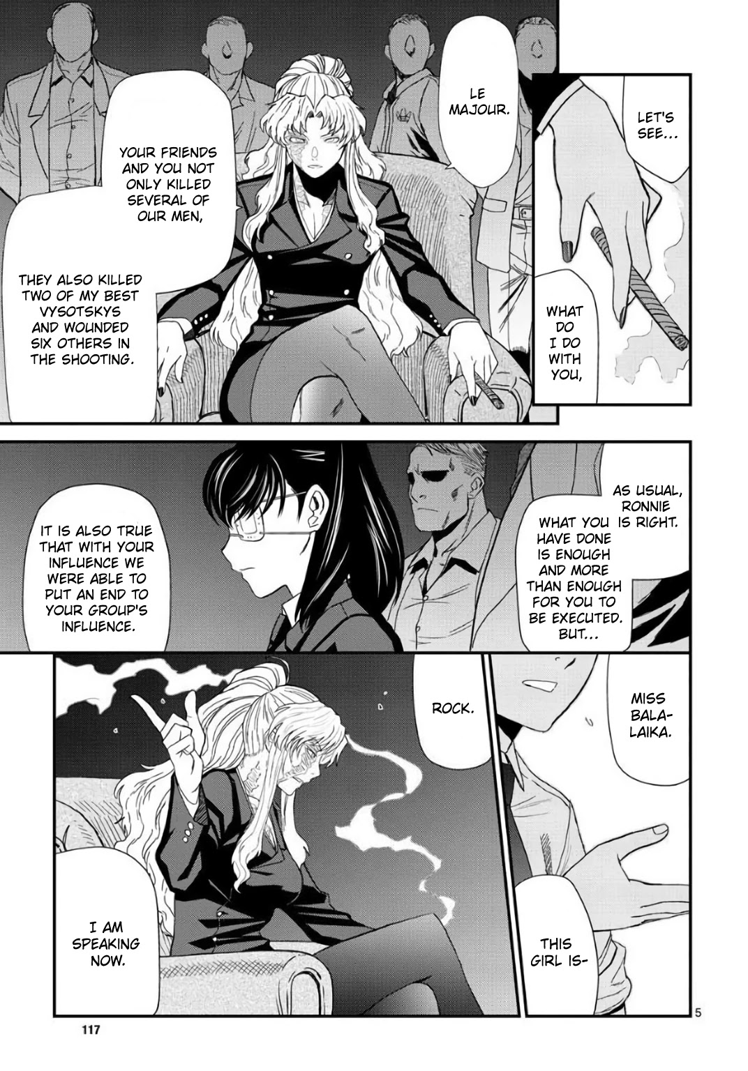Black Lagoon Chapter 113 page 5 - Chapter 113: L'homme sombre Pt.12
