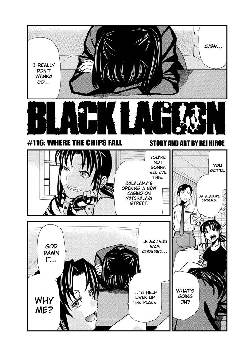 Black Lagoon Chapter 116 page 1 - Chapter 116