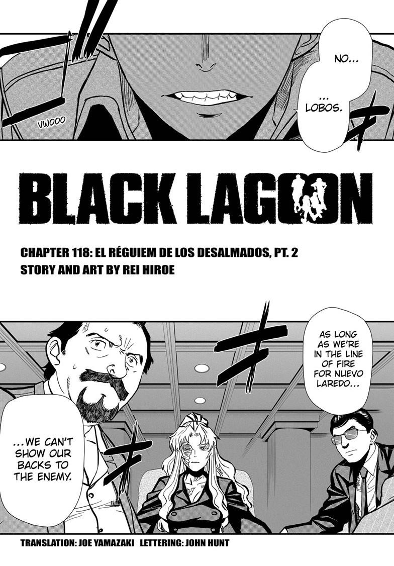 Black Lagoon Chapter 118 page 1 - Chapter 118