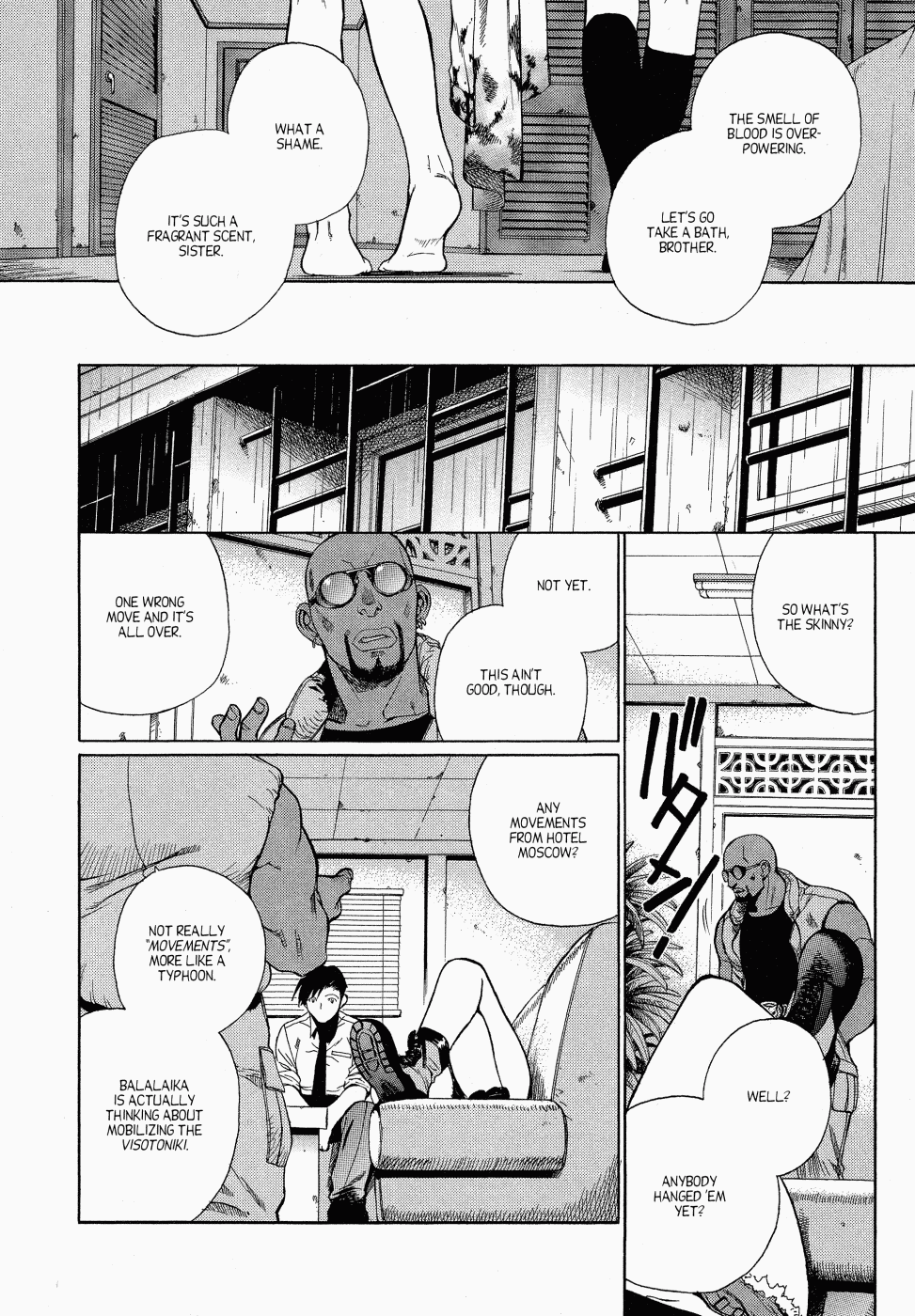 Black Lagoon Chapter 12 page 7 - Chapter 12: Bloodsport Fairy Tale Pt.2