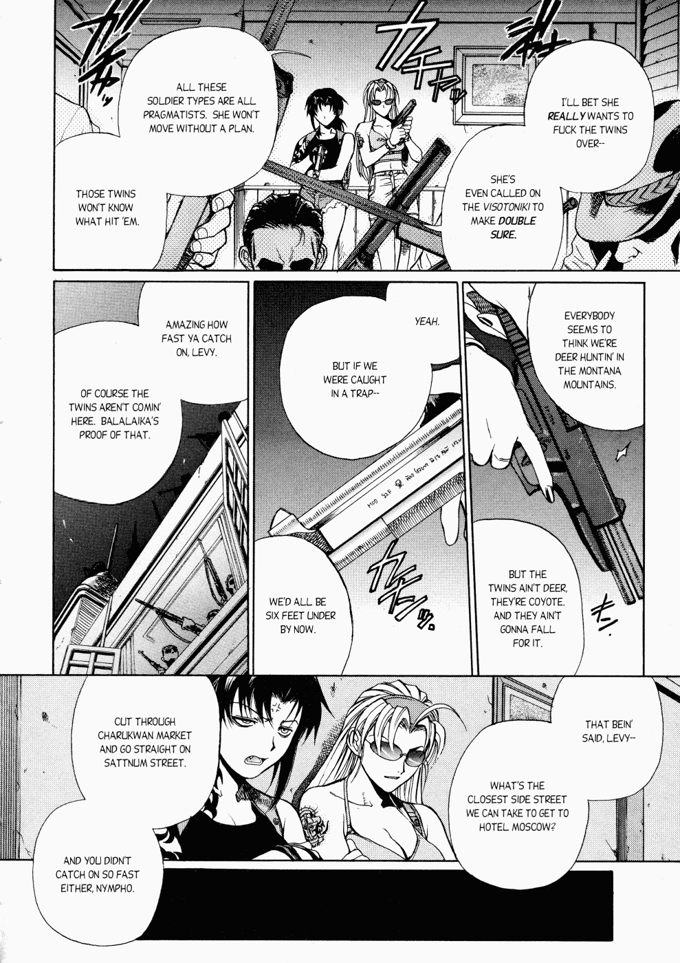 Black Lagoon Chapter 13 page 21 - Chapter 13: Bloodsport Fairy Tale Pt.3