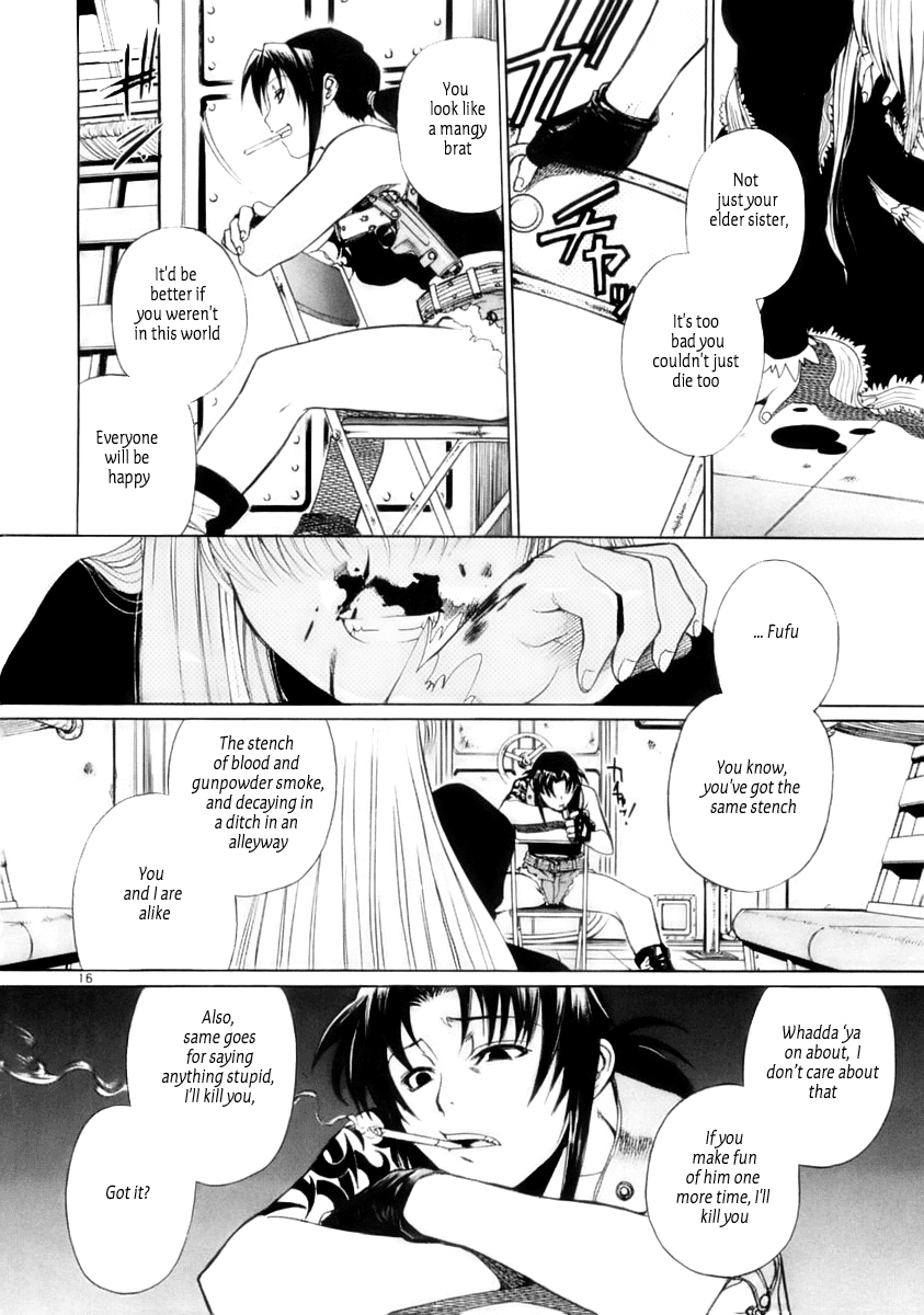 Black Lagoon Chapter 15 page 16 - Chapter 15: Bloodsport Fairy Tale Pt.5