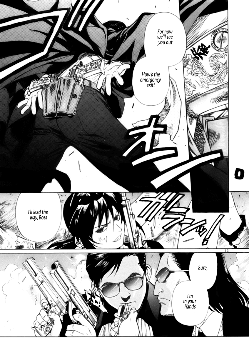 Black Lagoon Chapter 16 page 12 - Chapter 16: Goat, Jihad, Rock 'N' Roll Pt.1
