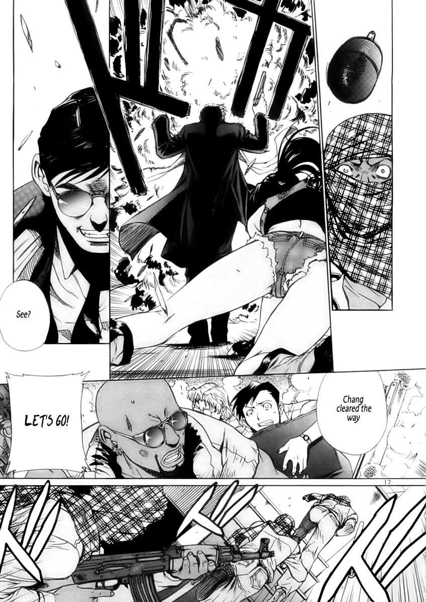 Black Lagoon Chapter 16 page 16 - Chapter 16: Goat, Jihad, Rock 'N' Roll Pt.1