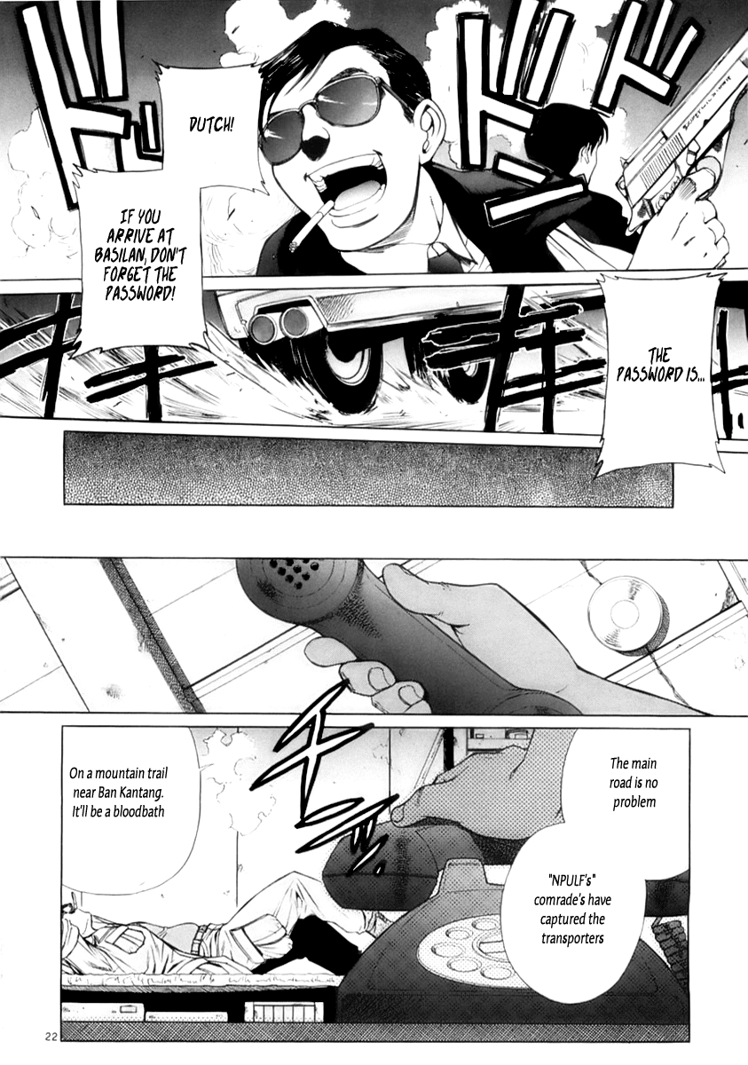 Black Lagoon Chapter 16 page 21 - Chapter 16: Goat, Jihad, Rock 'N' Roll Pt.1