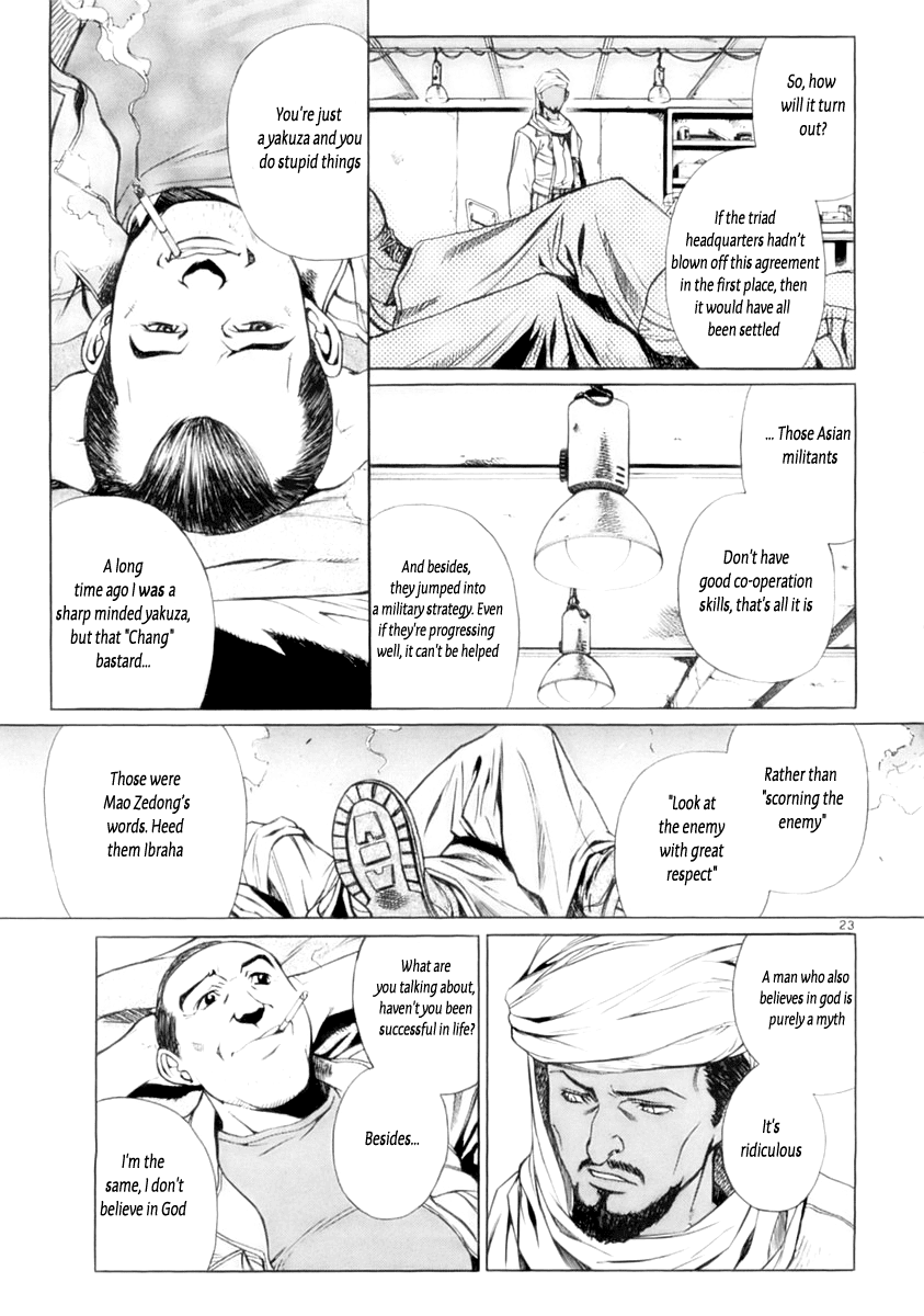 Black Lagoon Chapter 16 page 22 - Chapter 16: Goat, Jihad, Rock 'N' Roll Pt.1