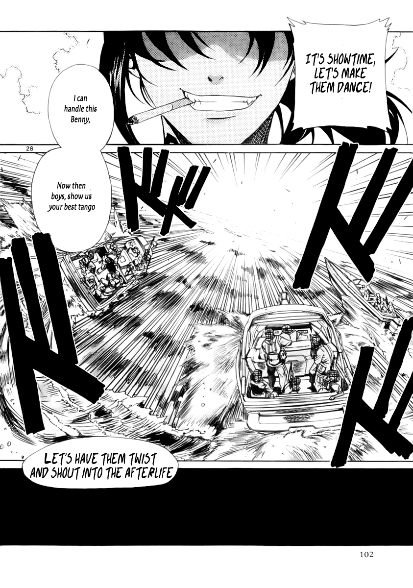 Black Lagoon Chapter 16 page 27 - Chapter 16: Goat, Jihad, Rock 'N' Roll Pt.1