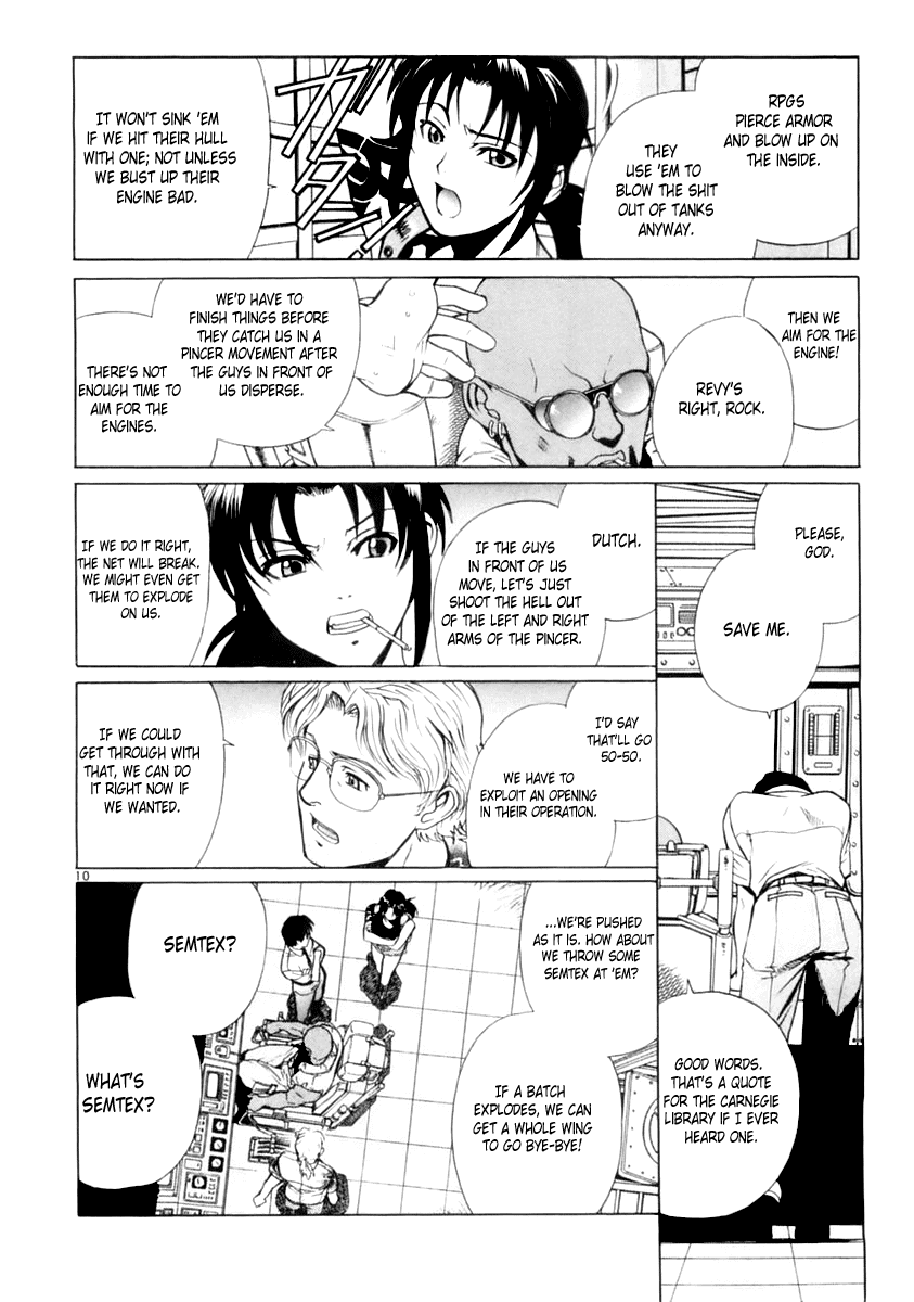 Black Lagoon Chapter 17 page 10 - Chapter 17: Goat, Jihad, Rock 'N' Roll Pt.2