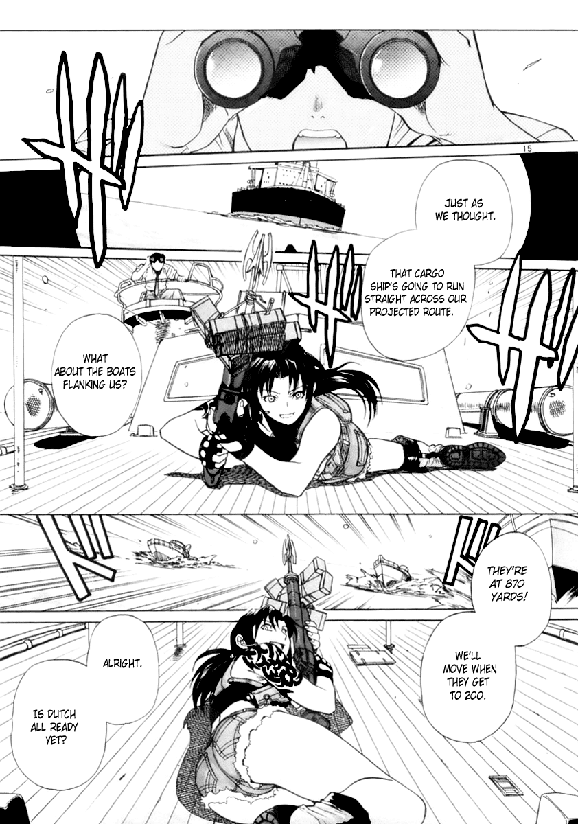 Black Lagoon Chapter 17 page 15 - Chapter 17: Goat, Jihad, Rock 'N' Roll Pt.2