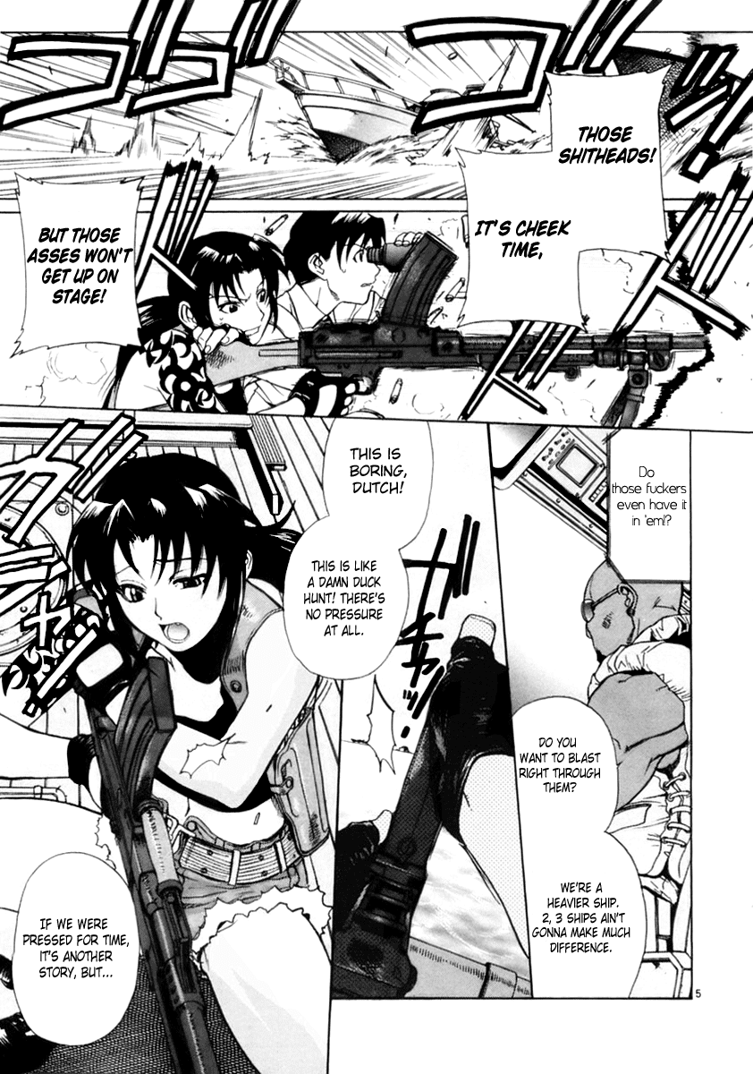 Black Lagoon Chapter 17 page 5 - Chapter 17: Goat, Jihad, Rock 'N' Roll Pt.2