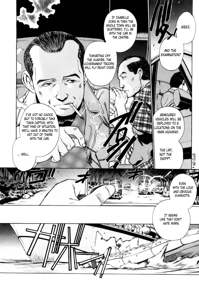 Black Lagoon Chapter 18 page 10 - Chapter 18: Goat, Jihad, Rock 'N' Roll Pt.3