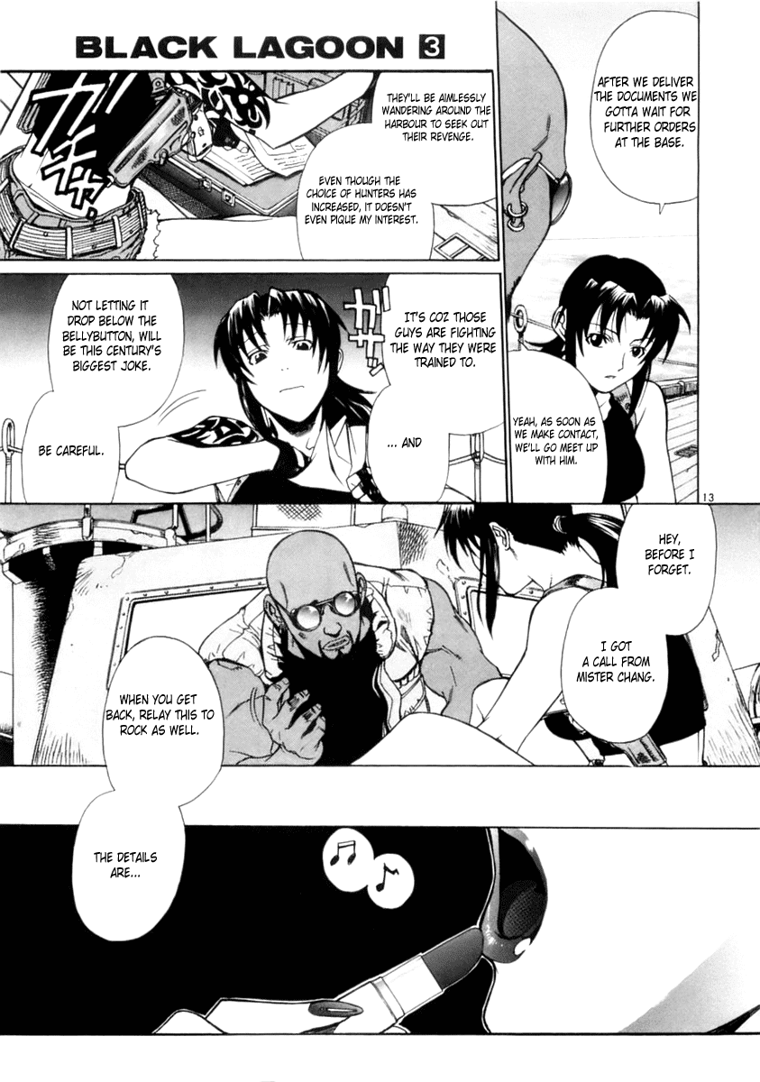 Black Lagoon Chapter 18 page 11 - Chapter 18: Goat, Jihad, Rock 'N' Roll Pt.3