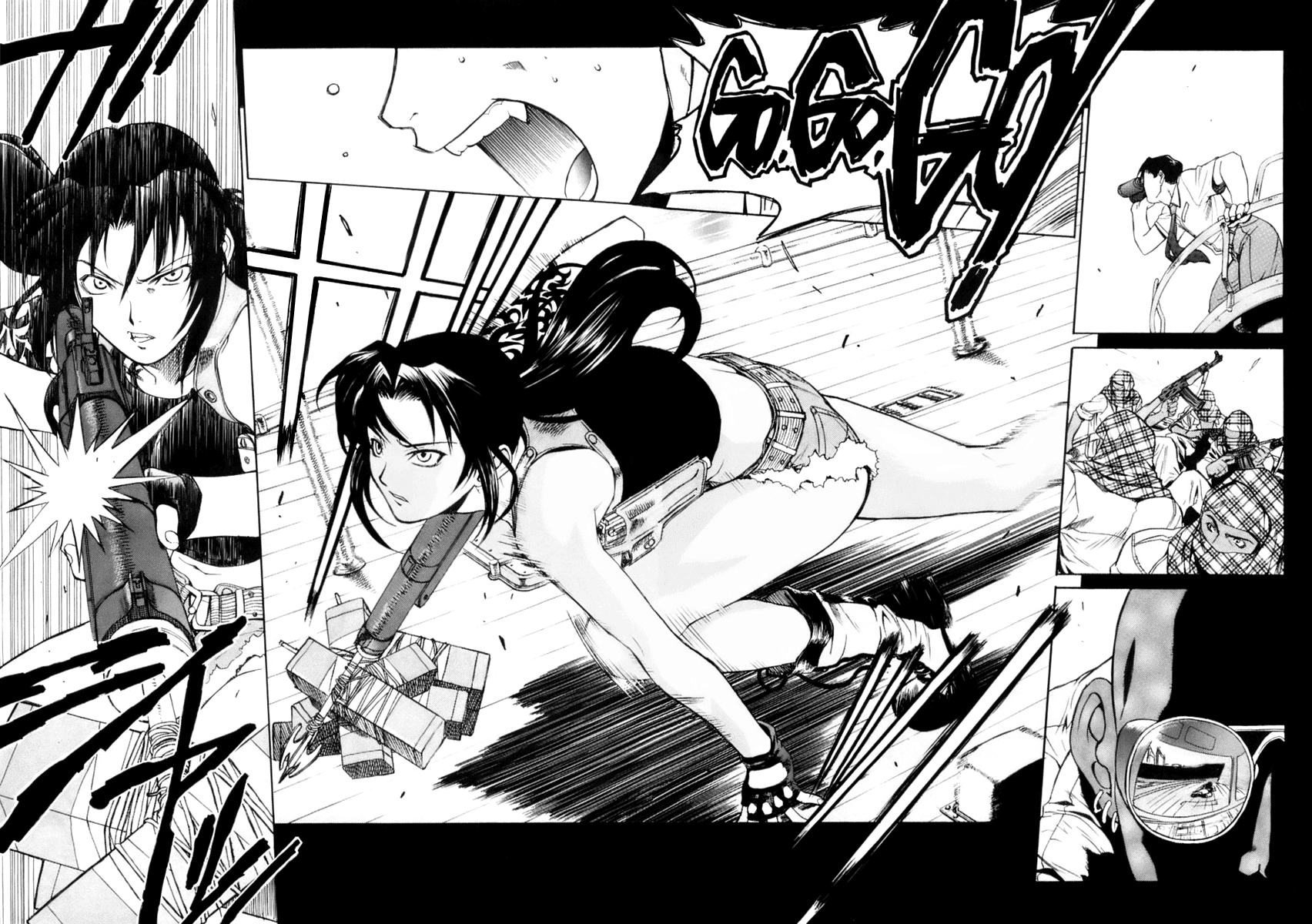 Black Lagoon Chapter 18 page 2 - Chapter 18: Goat, Jihad, Rock 'N' Roll Pt.3