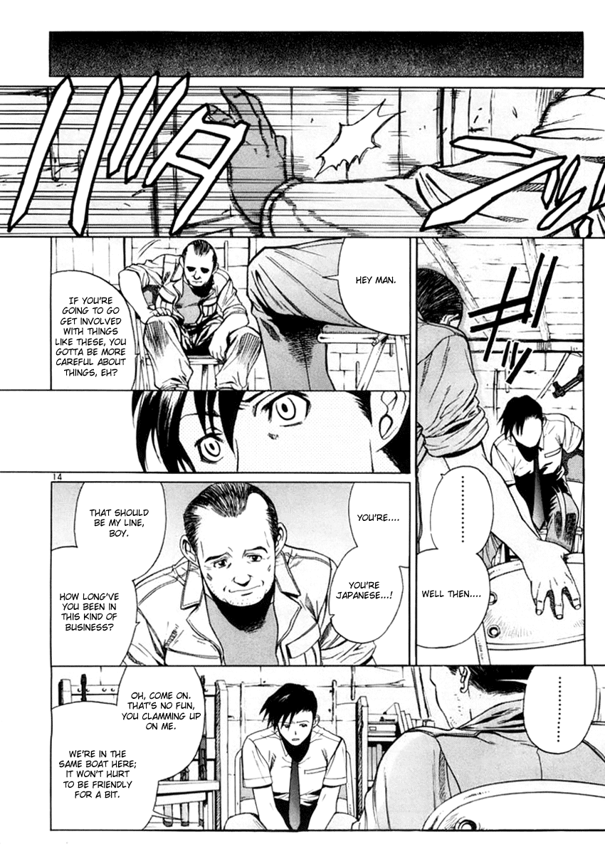 Black Lagoon Chapter 19 page 13 - Chapter 19: Goat, Jihad, Rock 'N' Roll Pt.4