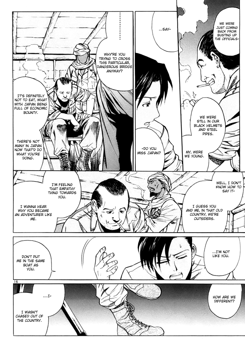 Black Lagoon Chapter 19 page 15 - Chapter 19: Goat, Jihad, Rock 'N' Roll Pt.4