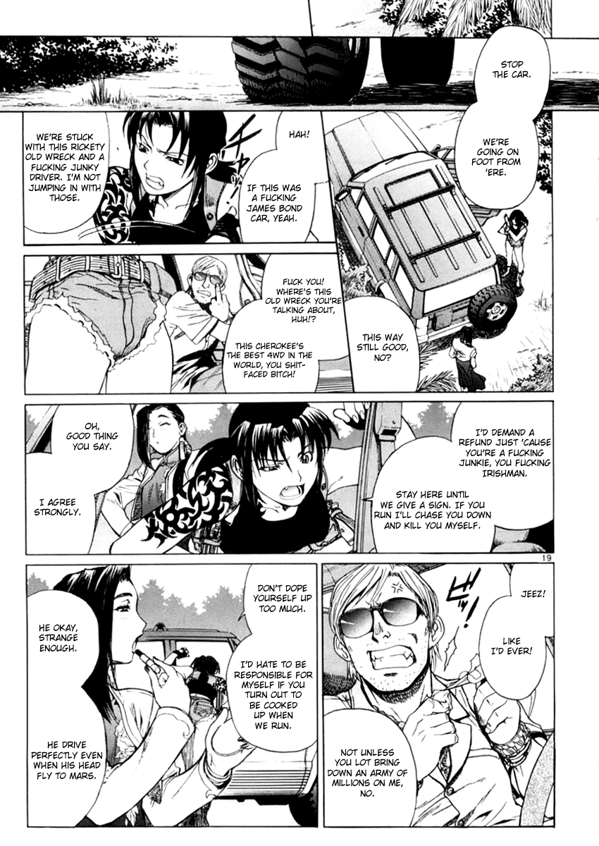 Black Lagoon Chapter 19 page 18 - Chapter 19: Goat, Jihad, Rock 'N' Roll Pt.4