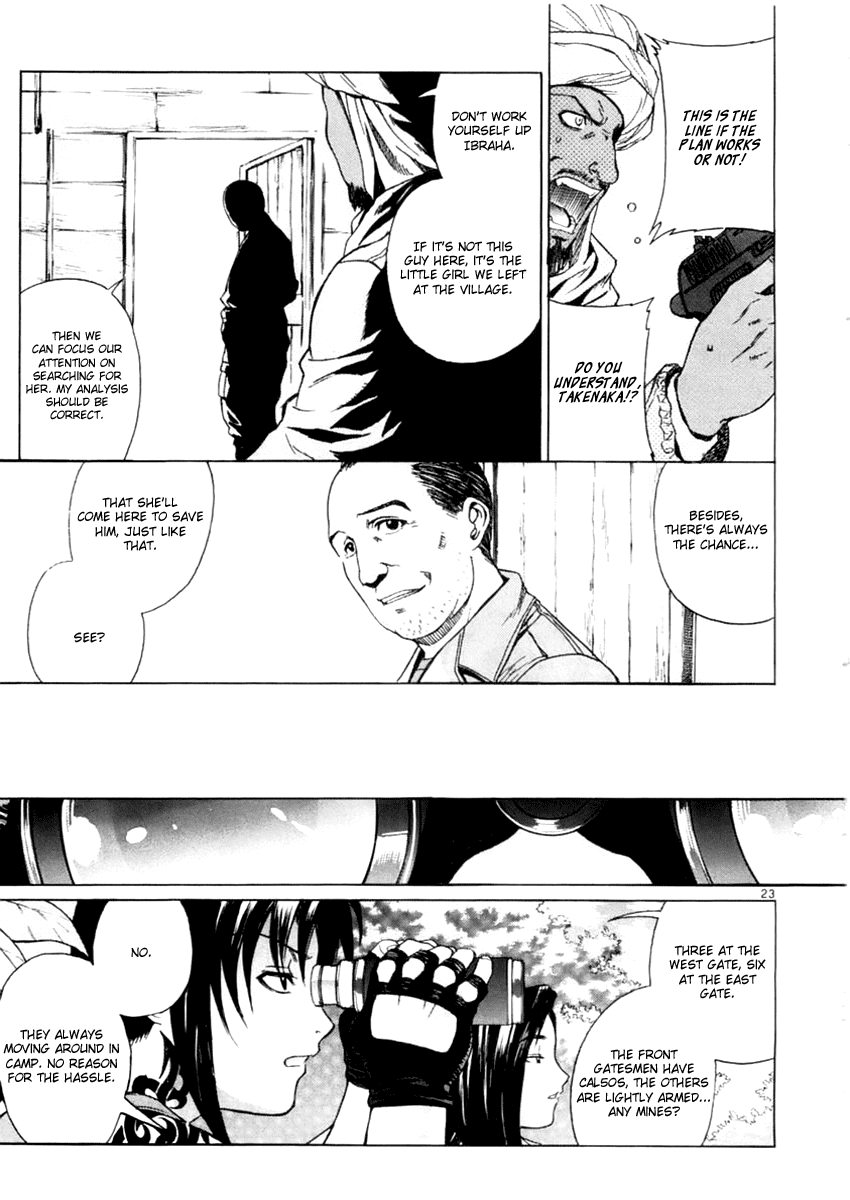 Black Lagoon Chapter 19 page 22 - Chapter 19: Goat, Jihad, Rock 'N' Roll Pt.4