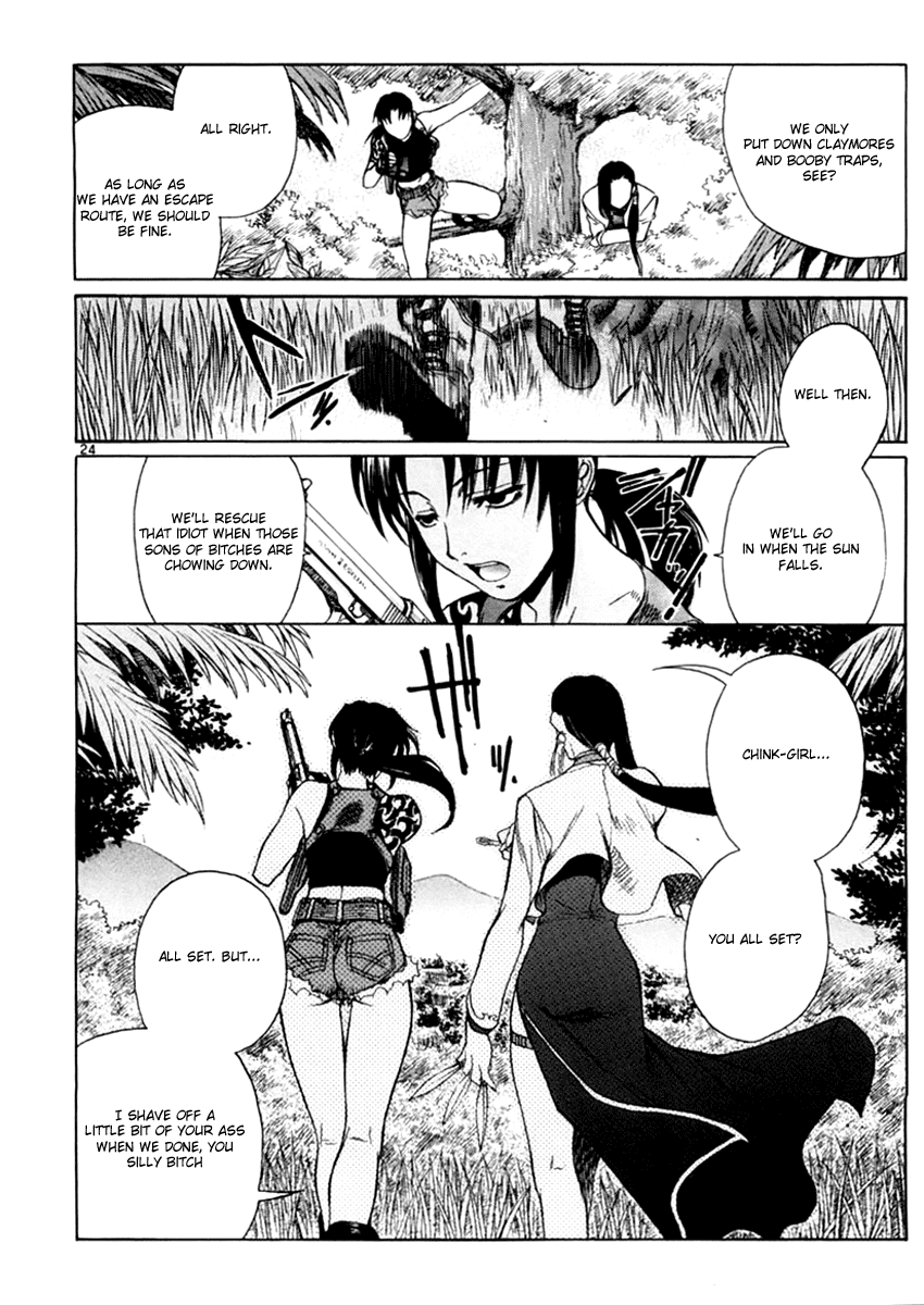 Black Lagoon Chapter 19 page 23 - Chapter 19: Goat, Jihad, Rock 'N' Roll Pt.4
