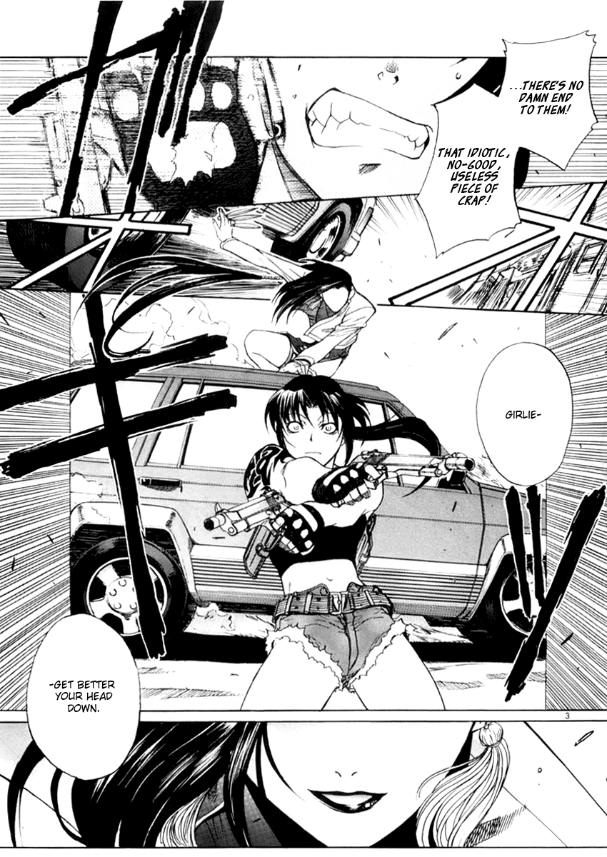 Black Lagoon Chapter 19 page 3 - Chapter 19: Goat, Jihad, Rock 'N' Roll Pt.4