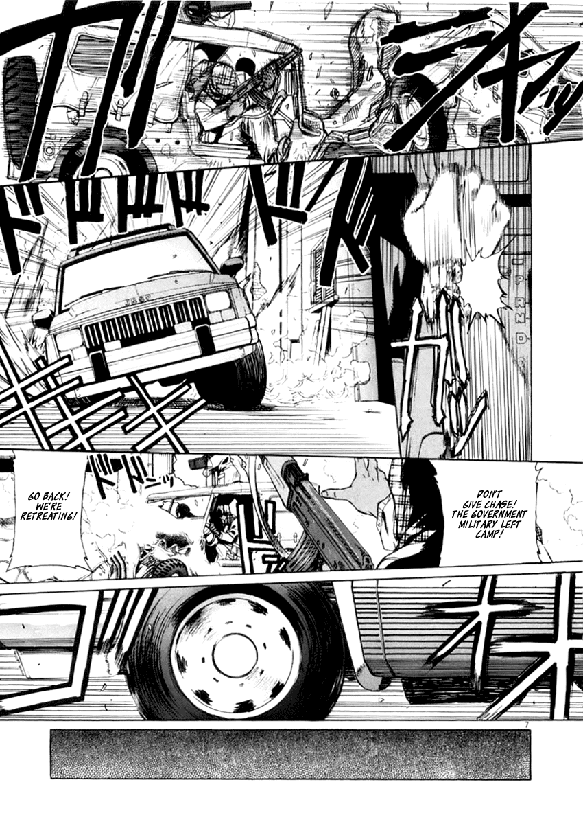 Black Lagoon Chapter 19 page 6 - Chapter 19: Goat, Jihad, Rock 'N' Roll Pt.4