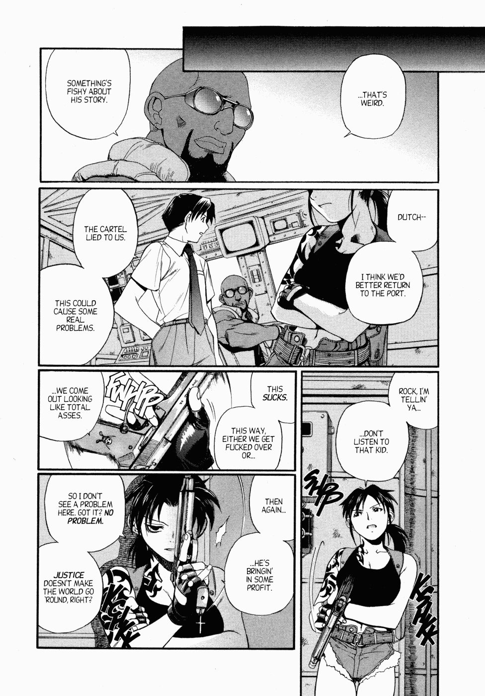 Black Lagoon Chapter 2 page 10 - Chapter 2: Rasta Blasta Pt.1