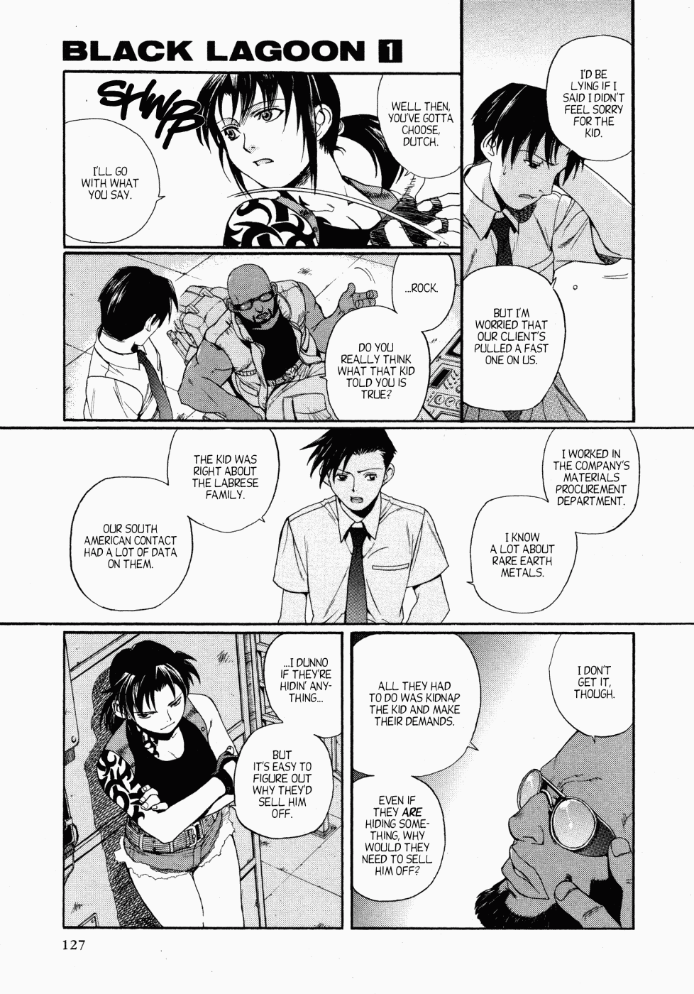 Black Lagoon Chapter 2 page 11 - Chapter 2: Rasta Blasta Pt.1
