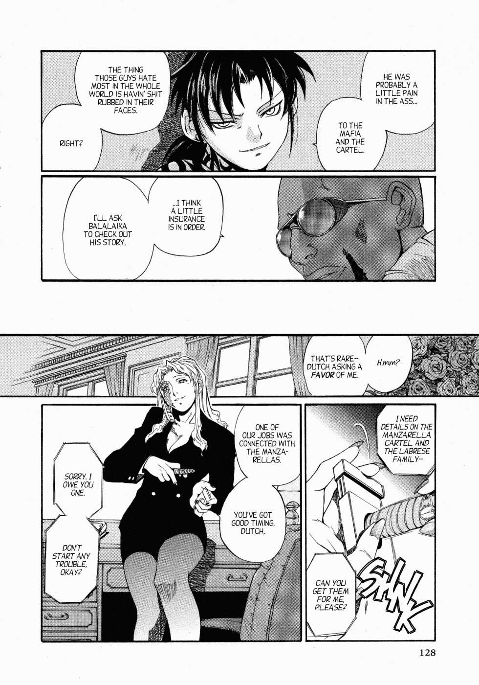 Black Lagoon Chapter 2 page 12 - Chapter 2: Rasta Blasta Pt.1