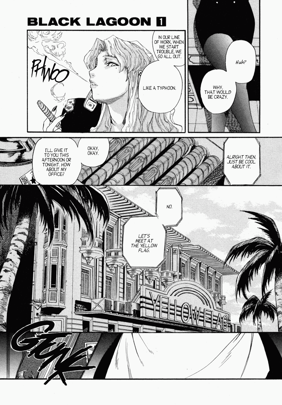 Black Lagoon Chapter 2 page 13 - Chapter 2: Rasta Blasta Pt.1