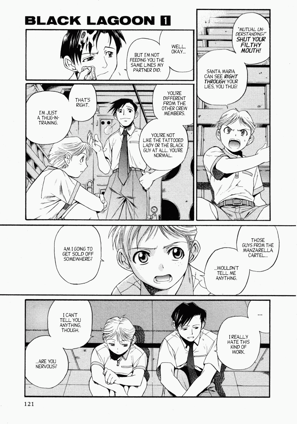 Black Lagoon Chapter 2 page 5 - Chapter 2: Rasta Blasta Pt.1