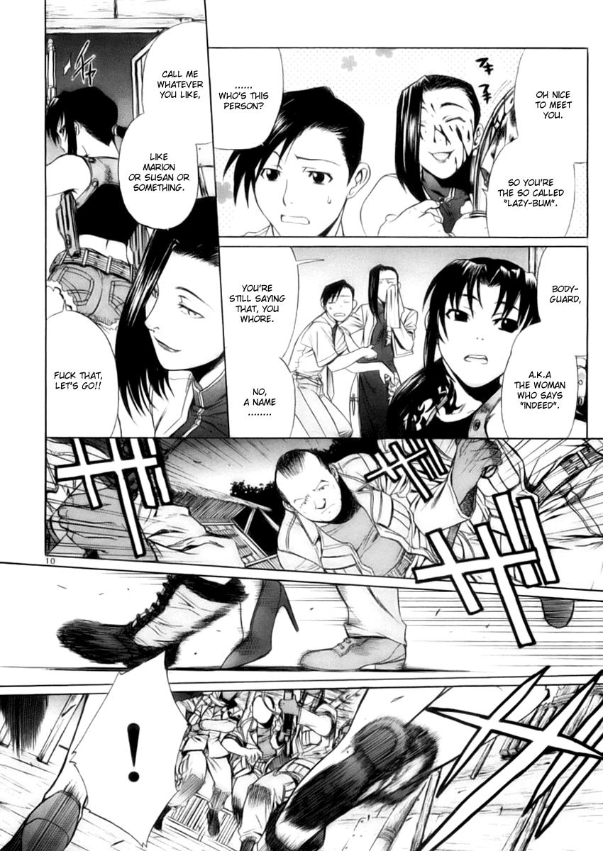Black Lagoon Chapter 20 page 10 - Chapter 20: Goat, Jihad, Rock 'N' Roll Pt.5