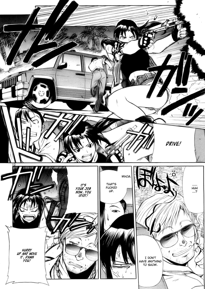Black Lagoon Chapter 20 page 12 - Chapter 20: Goat, Jihad, Rock 'N' Roll Pt.5