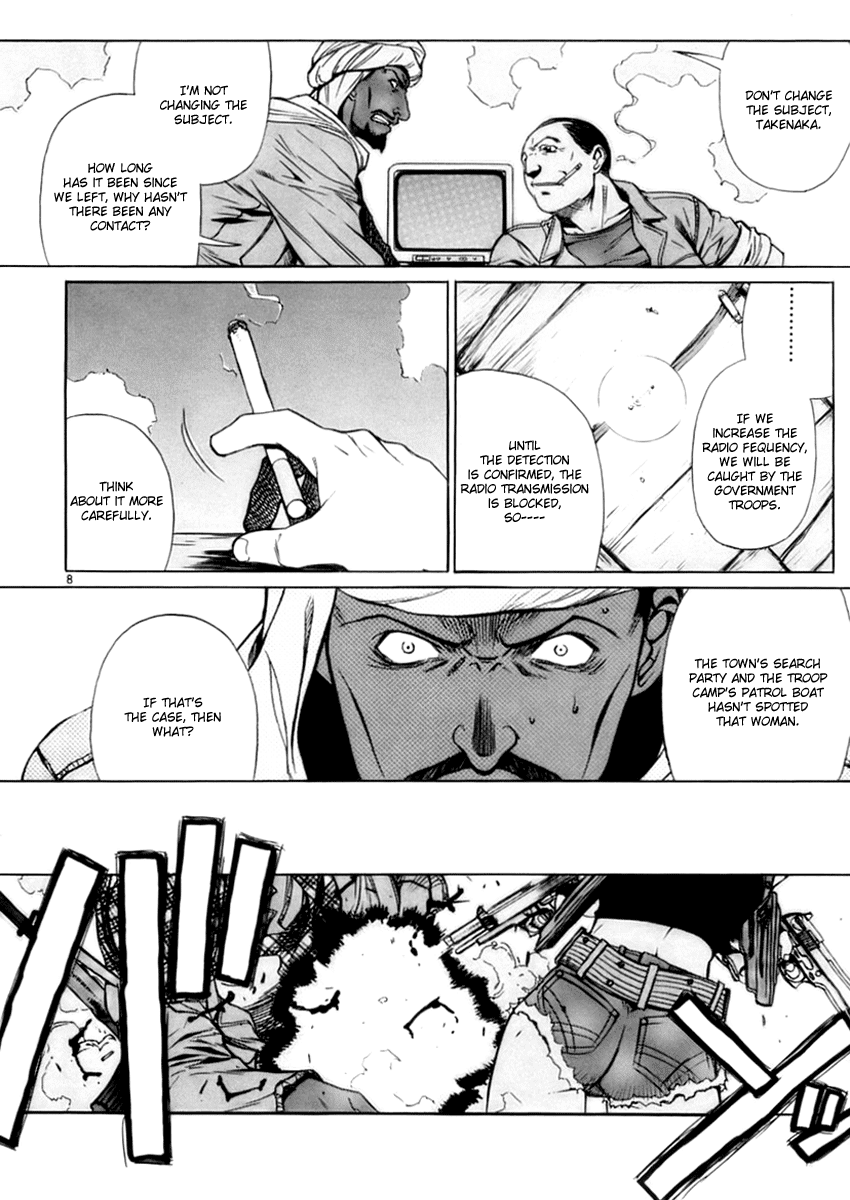 Black Lagoon Chapter 20 page 8 - Chapter 20: Goat, Jihad, Rock 'N' Roll Pt.5