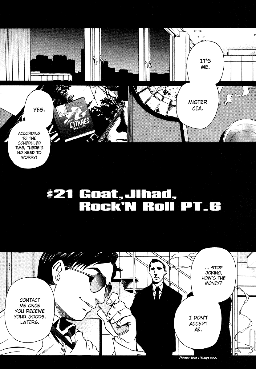 Black Lagoon Chapter 21 page 8 - Chapter 21: Goat, Jihad, Rock 'N' Roll Pt.6