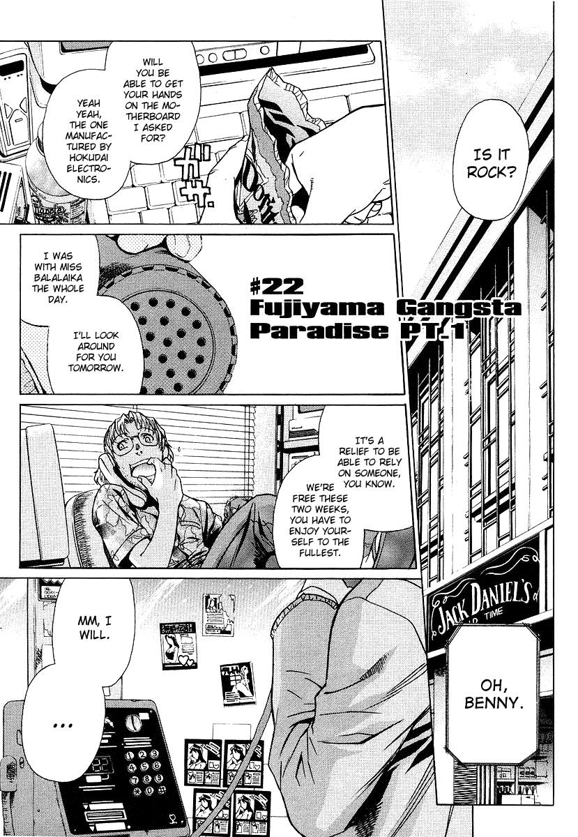 Black Lagoon Chapter 22 page 1 - Chapter 22: Fujiyama Gangsta Paradise Pt.1