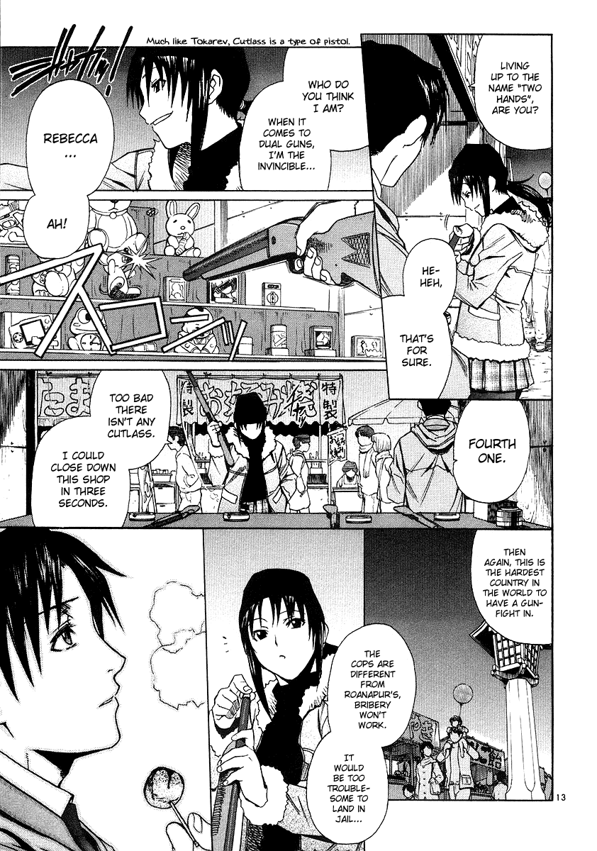 Black Lagoon Chapter 22 page 13 - Chapter 22: Fujiyama Gangsta Paradise Pt.1