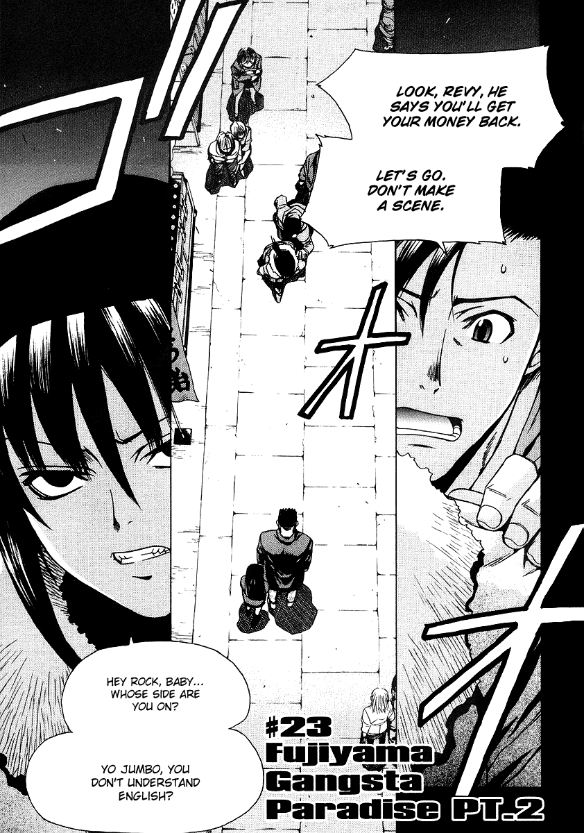 Black Lagoon Chapter 23 page 1 - Chapter 23: Fujiyama Gangsta Paradise Pt.2