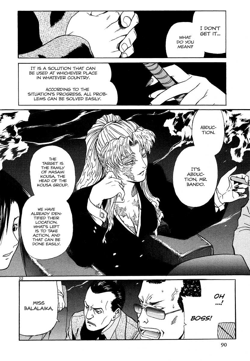 Black Lagoon Chapter 24 page 22 - Chapter 24: Fujiyama Gangsta Paradise Pt.3