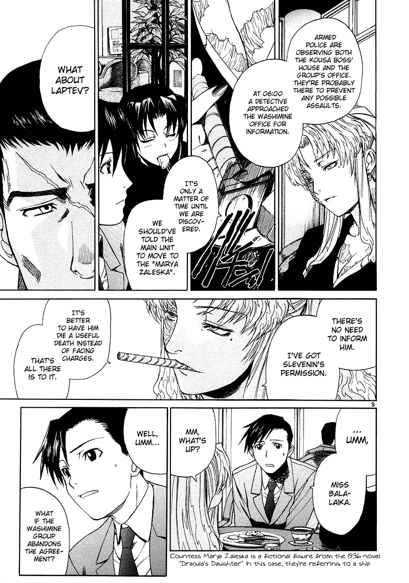 Black Lagoon Chapter 26 page 9 - Chapter 26: Fujiyama Gangsta Paradise Pt.5