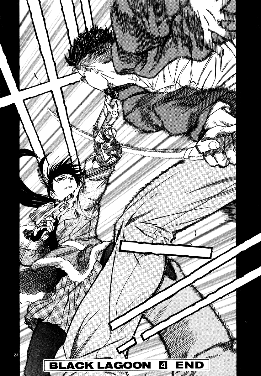 Black Lagoon Chapter 29 page 24 - Chapter 29: Fujiyama Gangsta Paradise Pt.8