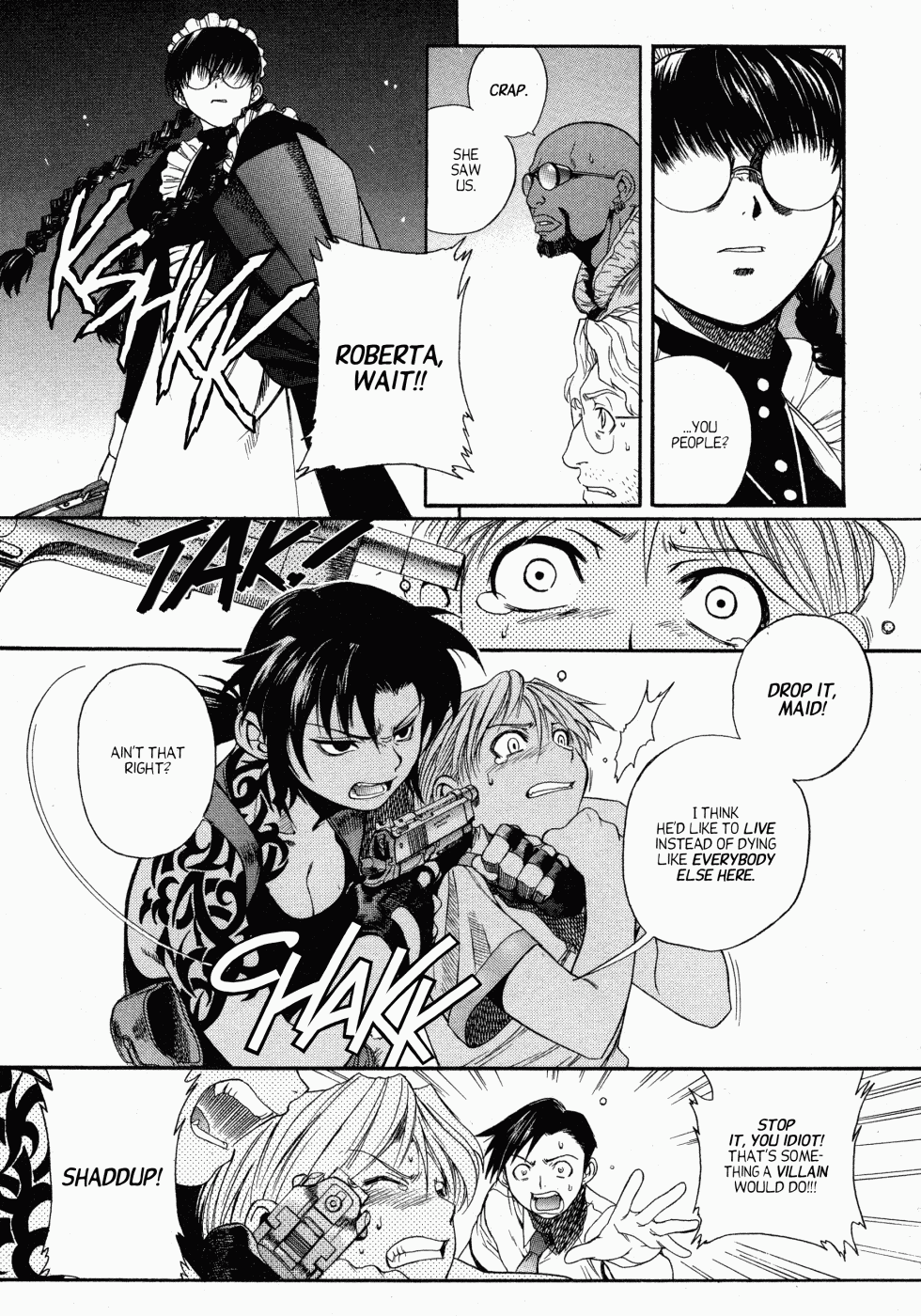 Black Lagoon Chapter 3 page 12 - Chapter 3: Rasta Blasta Pt.2