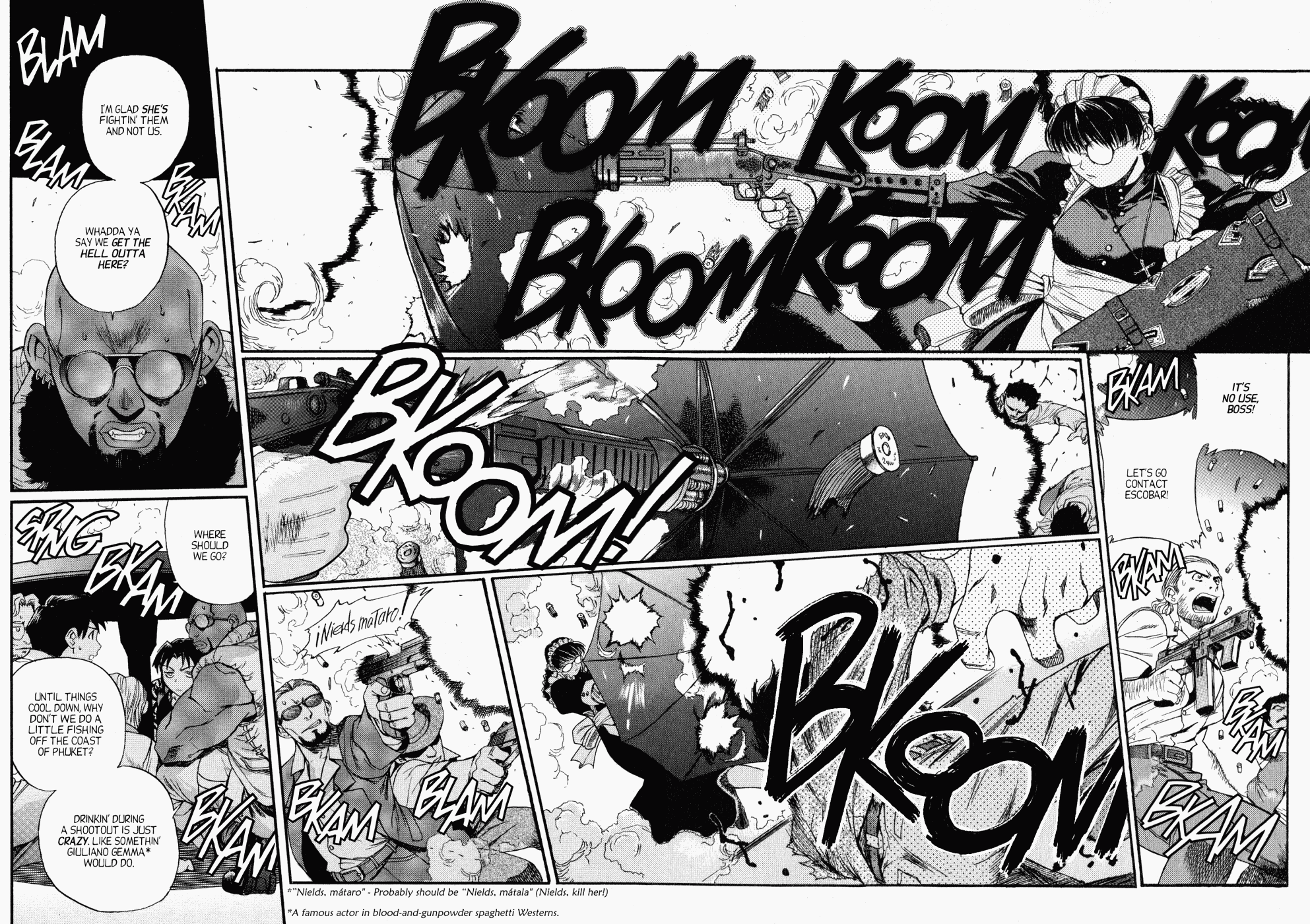 Black Lagoon Chapter 3 page 6 - Chapter 3: Rasta Blasta Pt.2