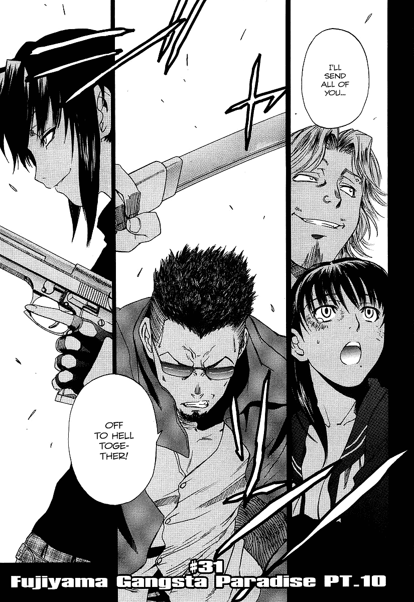 Black Lagoon Chapter 31 page 1 - Chapter 31: Fujiyama Gangsta Paradise Pt.10