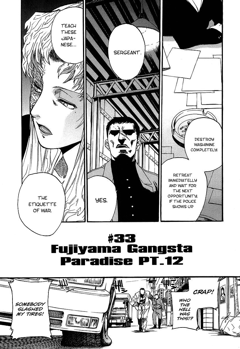 Black Lagoon Chapter 33 page 1 - Chapter 33: Fujiyama Gangsta Paradise Pt.12