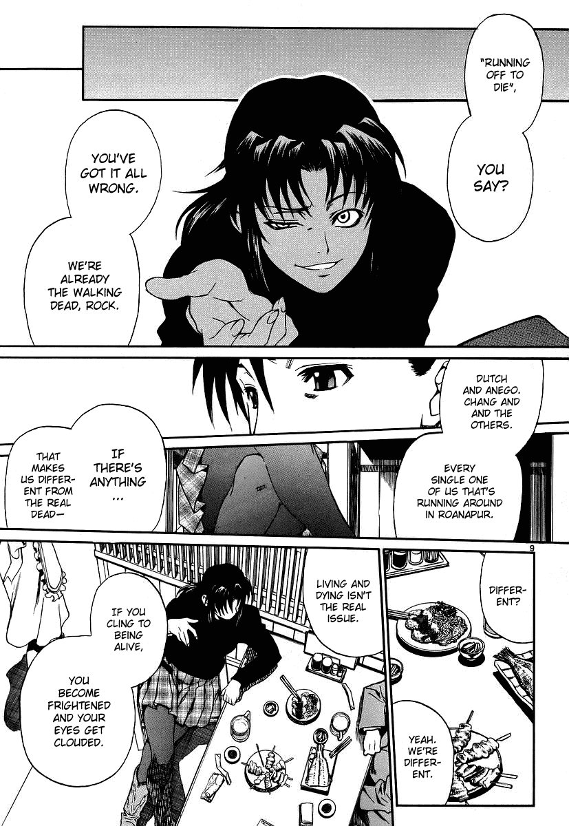 Black Lagoon Chapter 33 page 9 - Chapter 33: Fujiyama Gangsta Paradise Pt.12