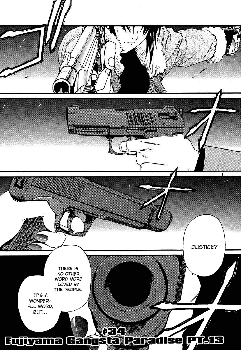 Black Lagoon Chapter 34 page 1 - Chapter 34: Fujiyama Gangsta Paradise Pt.13