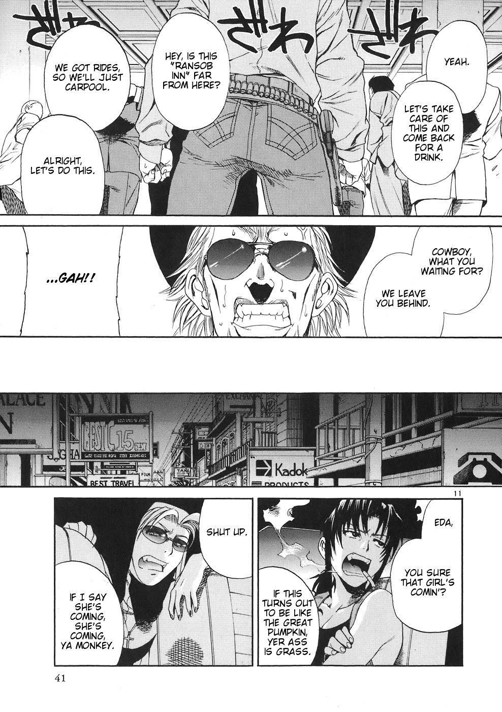 Black Lagoon Chapter 39 page 11 - Chapter 39: Greenback Jane Pt.2