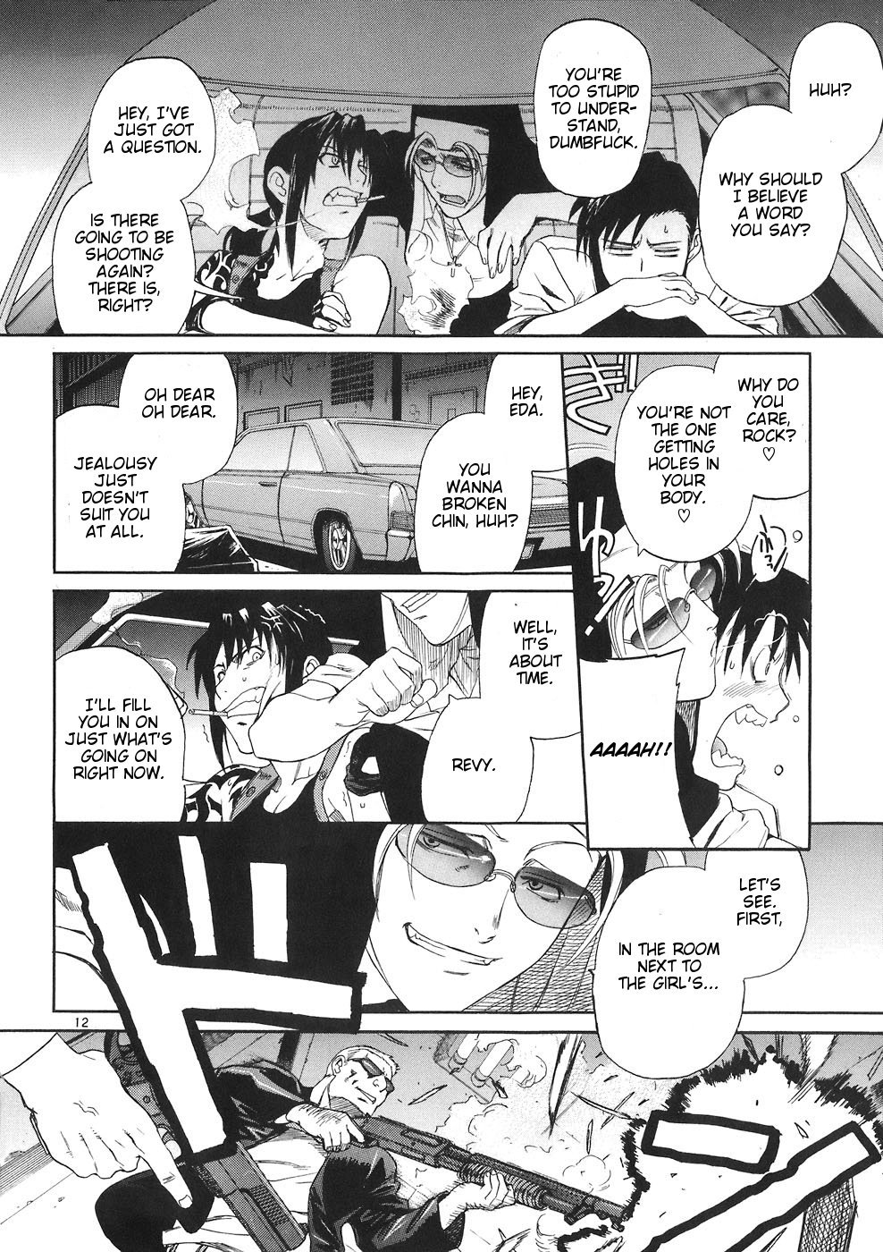 Black Lagoon Chapter 39 page 12 - Chapter 39: Greenback Jane Pt.2