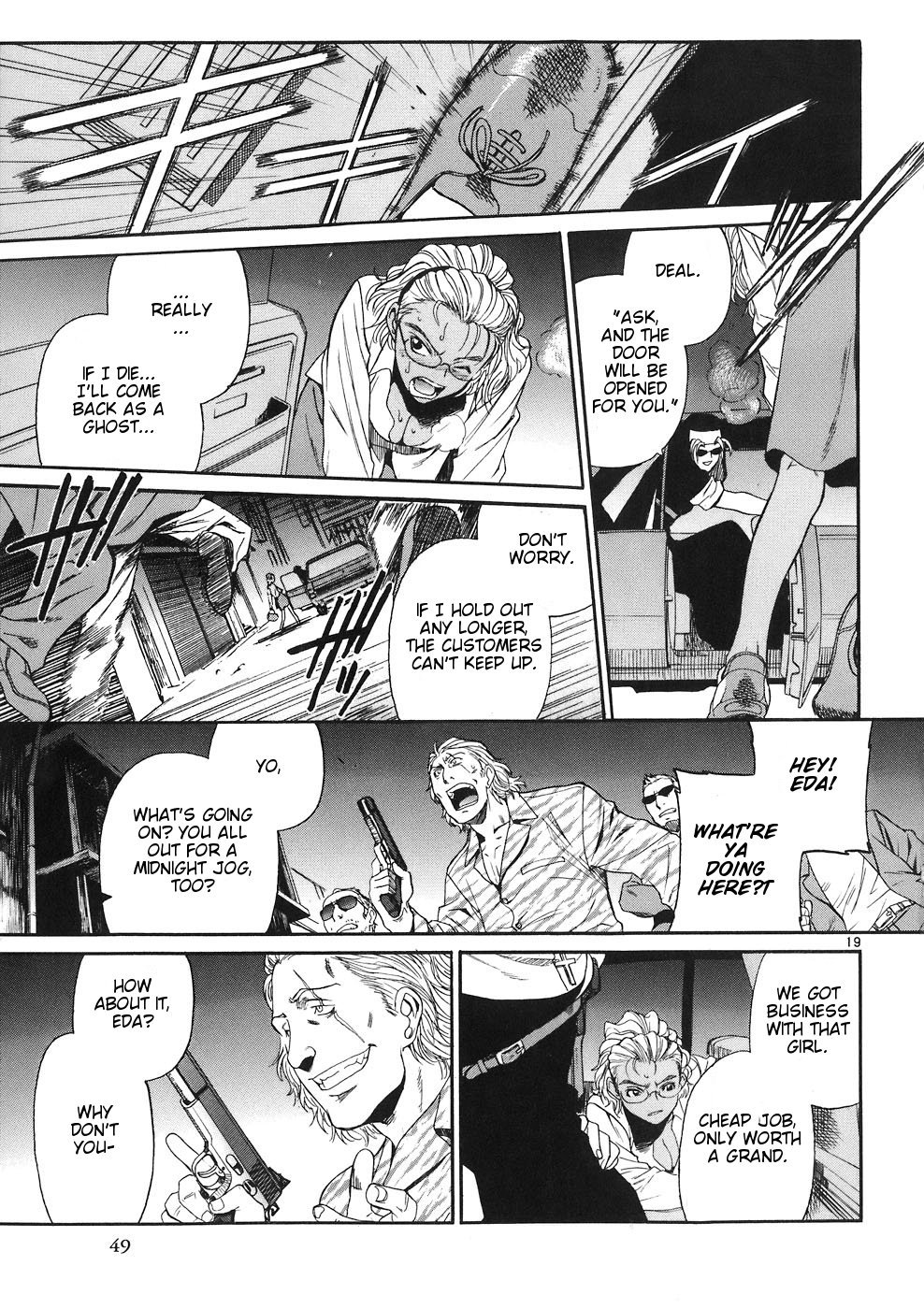 Black Lagoon Chapter 39 page 19 - Chapter 39: Greenback Jane Pt.2