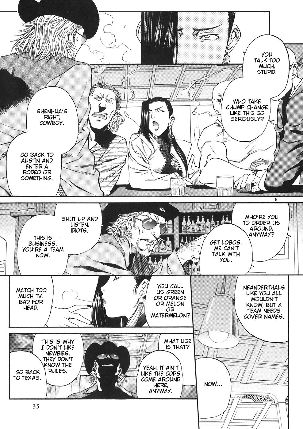 Black Lagoon Chapter 39 page 5 - Chapter 39: Greenback Jane Pt.2