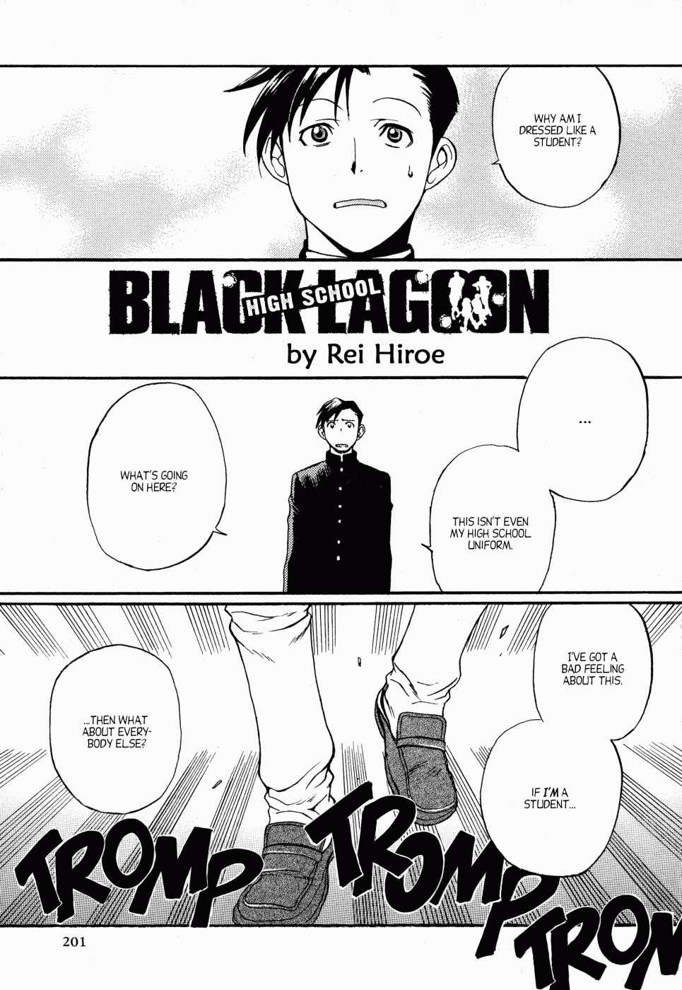Black Lagoon Chapter 4.5 page 1 - Chapter 4.5: Omake